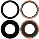 Vidrio De Cámara Zafiro Real Premium de iPhone 16 - 16 Plus (Pack de 10)